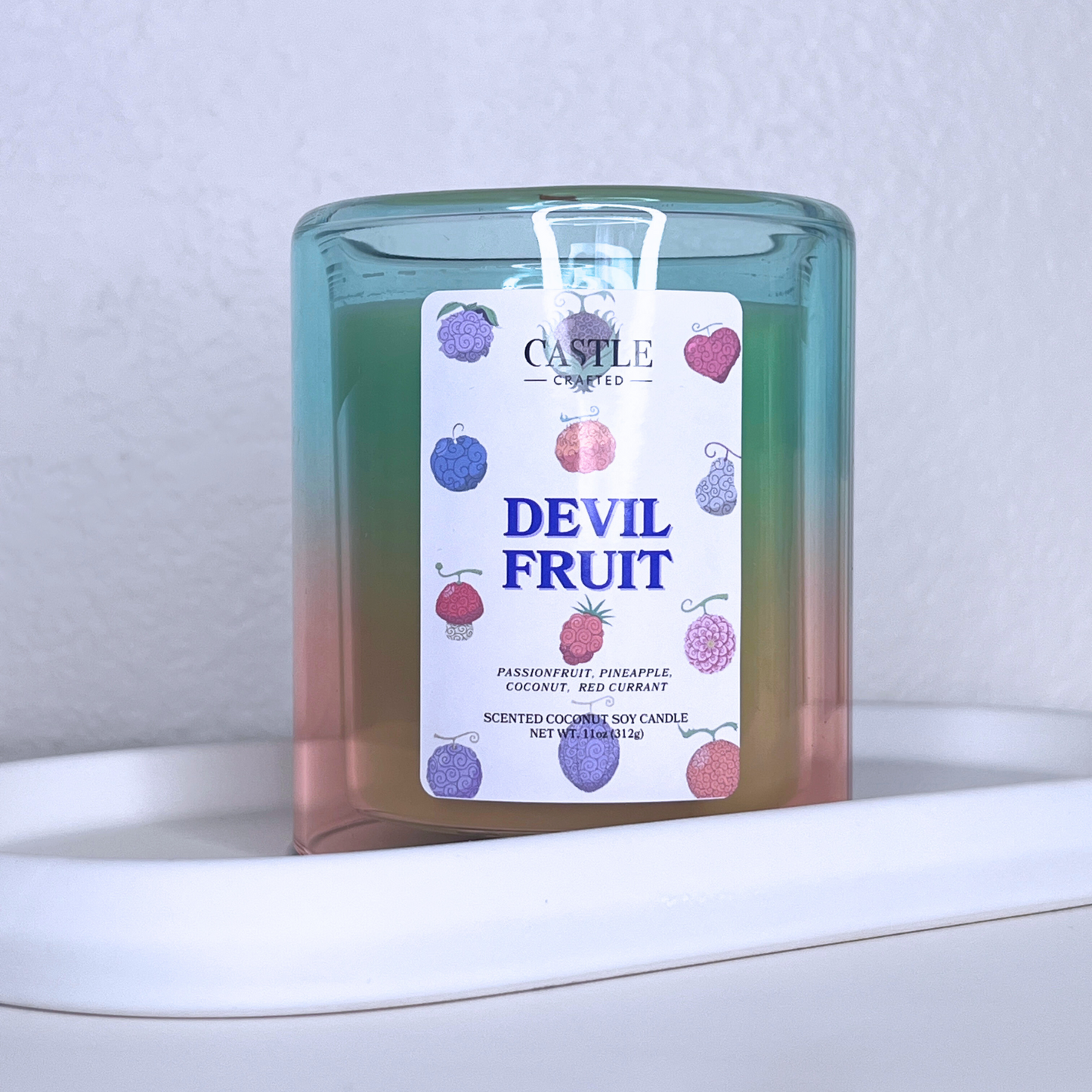 Devil Fruit Candle - 11oz (One Piece Inspired Candle)