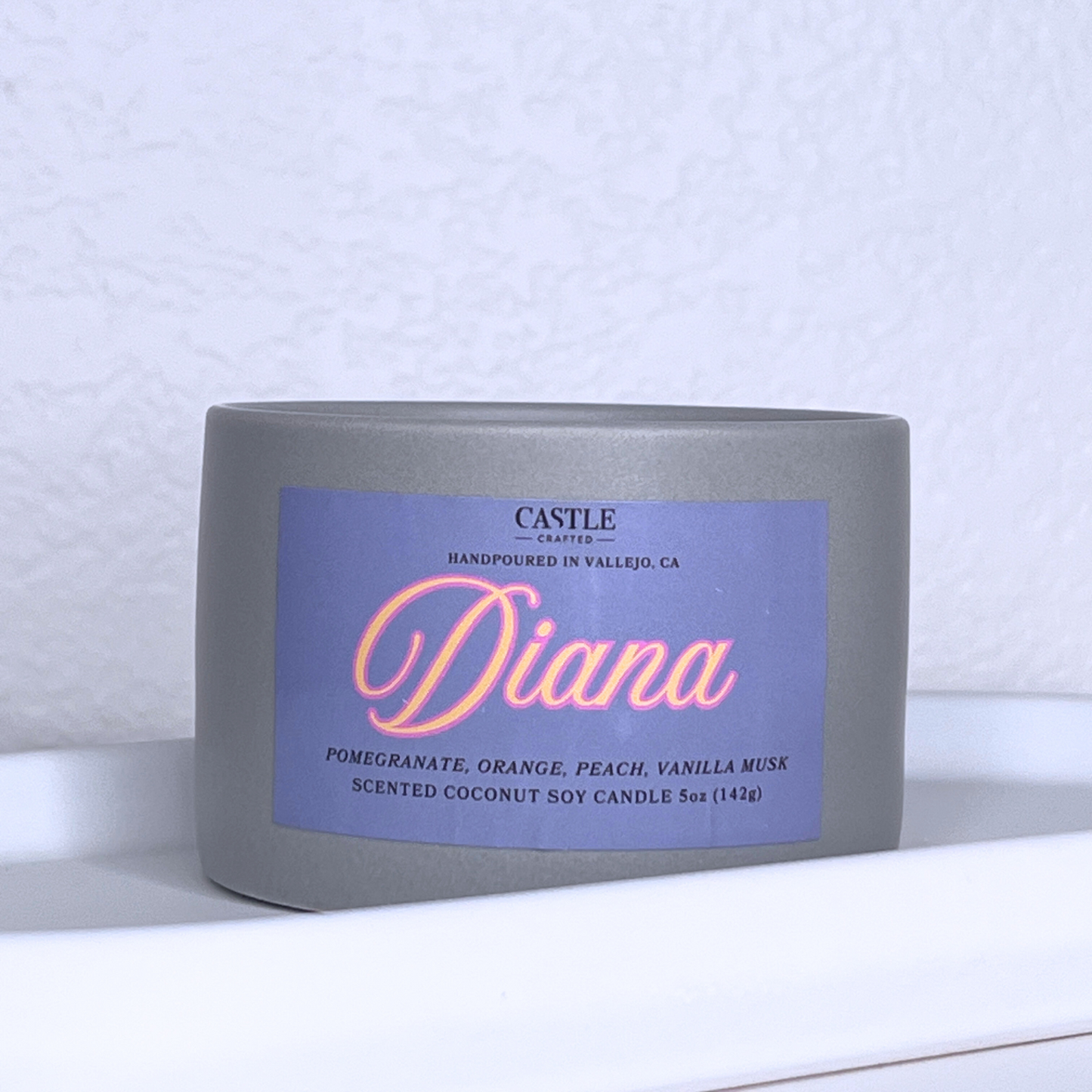 Diana - 5oz Ceramic Candle (Sailor Moon Inspired Collection)