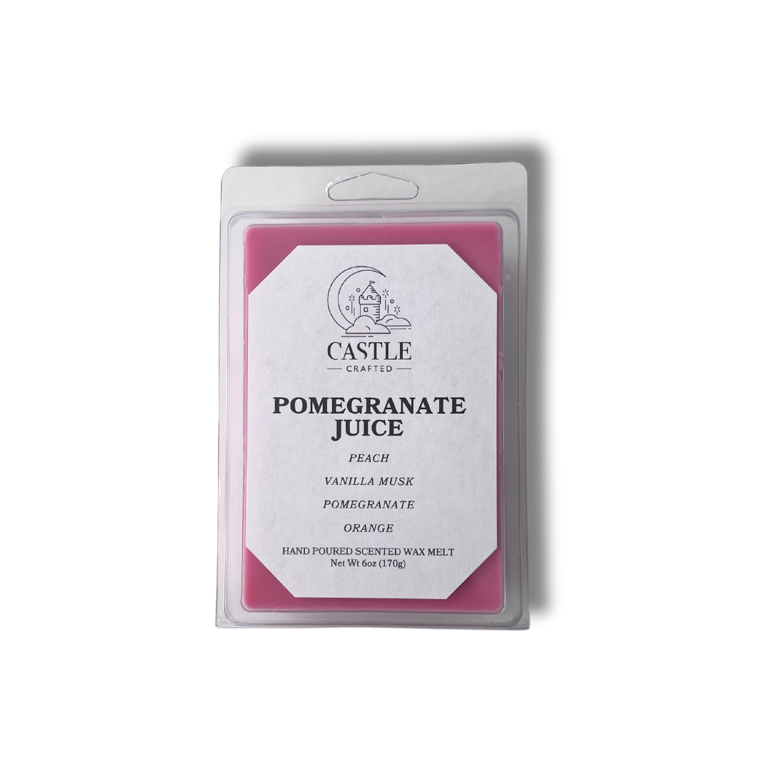 Pomegranate Juice Wax Melt Clamshell