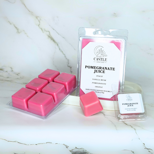 Pomegranate Juice Wax Melt Clamshell