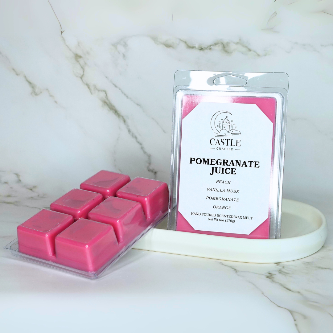 Pomegranate Juice Wax Melt Clamshell