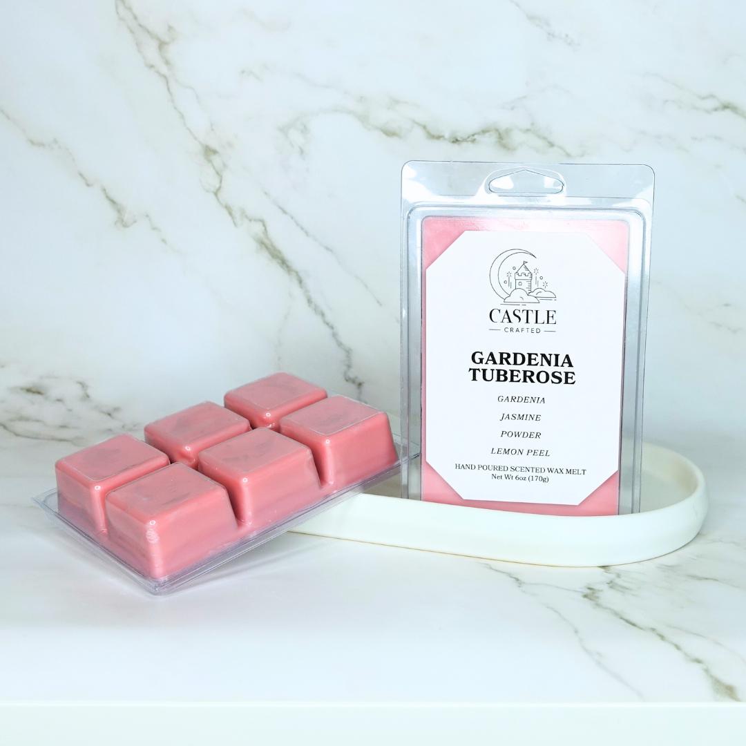 Gardenia Tuberose Wax Melt Clamshell