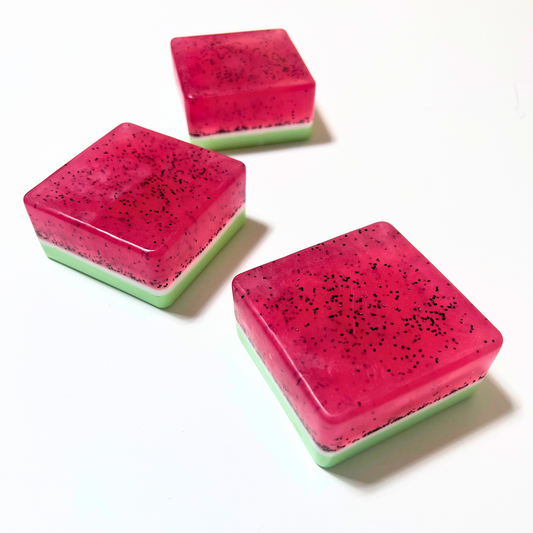 Watermelon Sugar Soap Bar -  Shea Butter Based Glycerin Soap