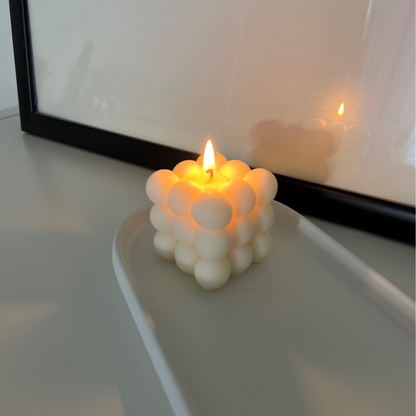 Bubble Decor Candle