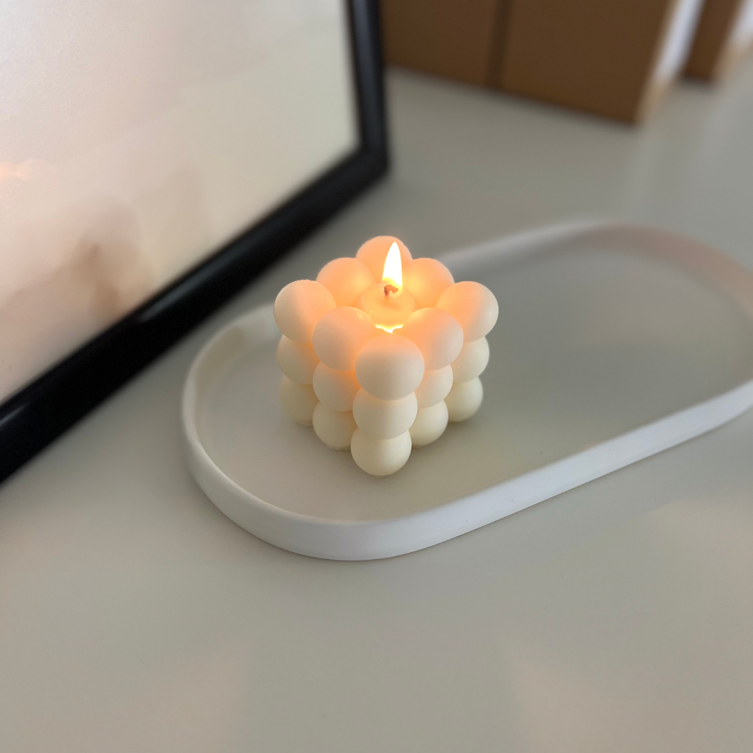 Bubble Decor Candle