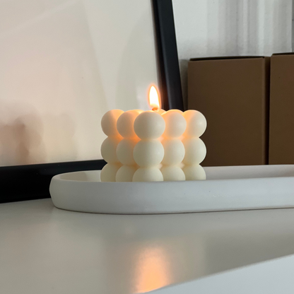 Bubble Decor Candle