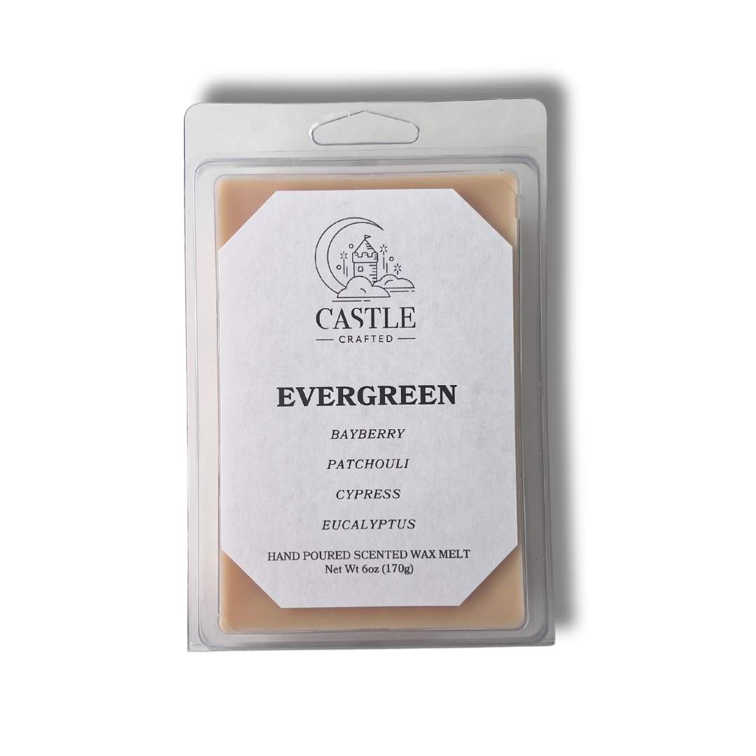 Evergreen Wax Melt Clamshell