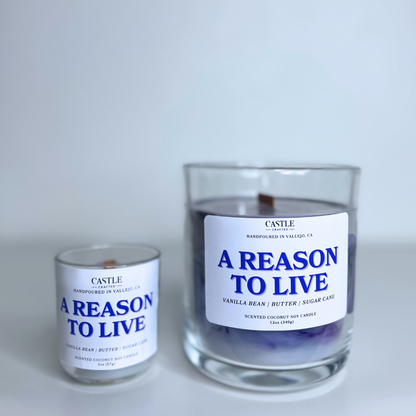 A Reason to Live Candle