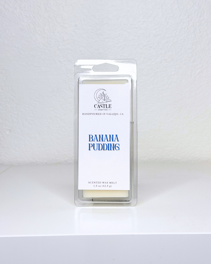 Banana Pudding Wax Melt Clamshell