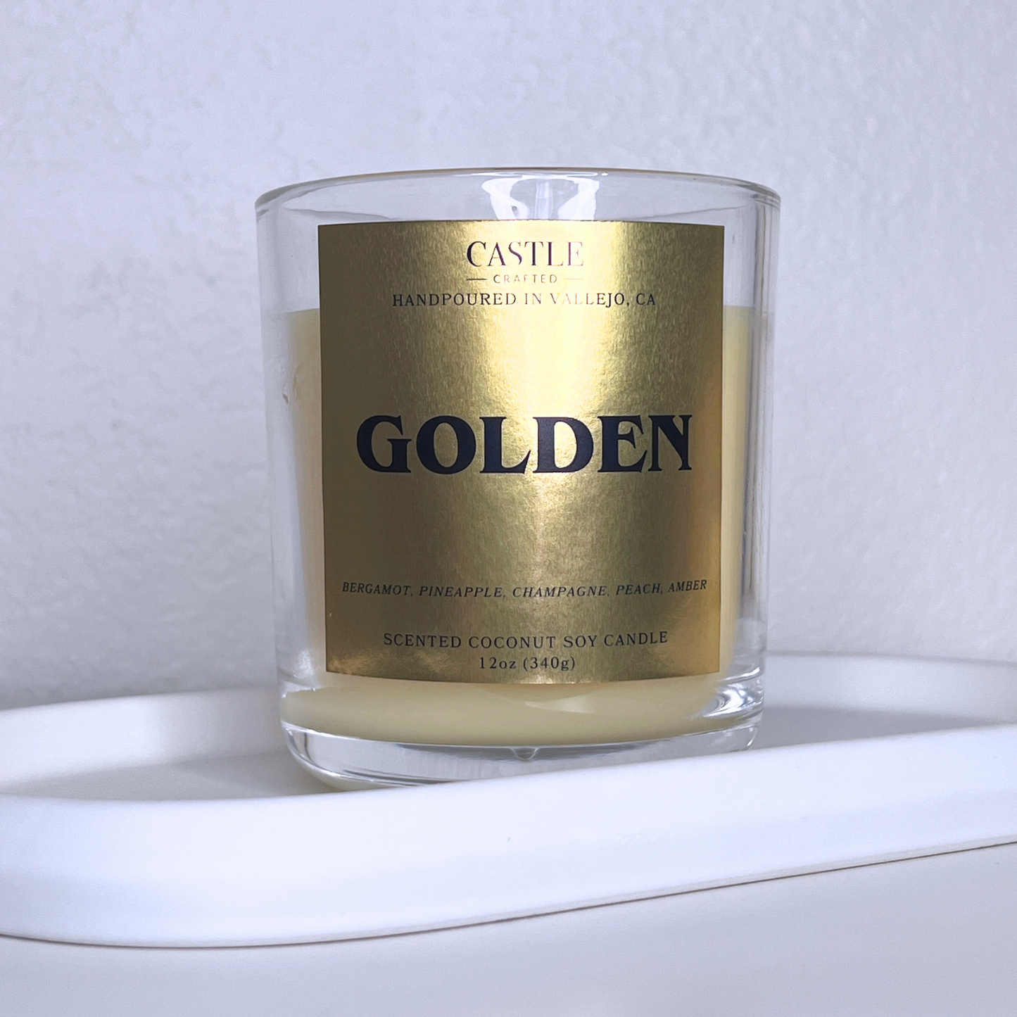 Golden - 12oz candle (Kpop Demon Hunters Inspired)