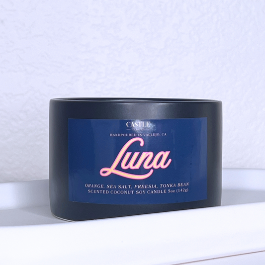 Luna - 5oz Ceramic Candle (Sailor Moon Inspired Collection)