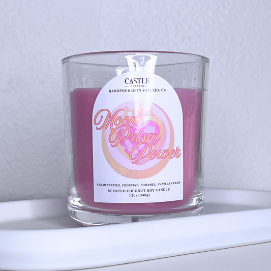 Moon Prism Power - 12oz Candle (Sailor Moon Inspired Collection)