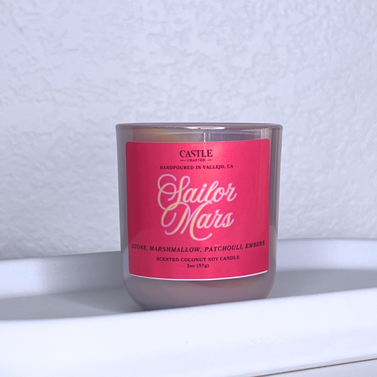 Sailor Mars - 2oz Candle (Sailor Moon Inspired Collection)