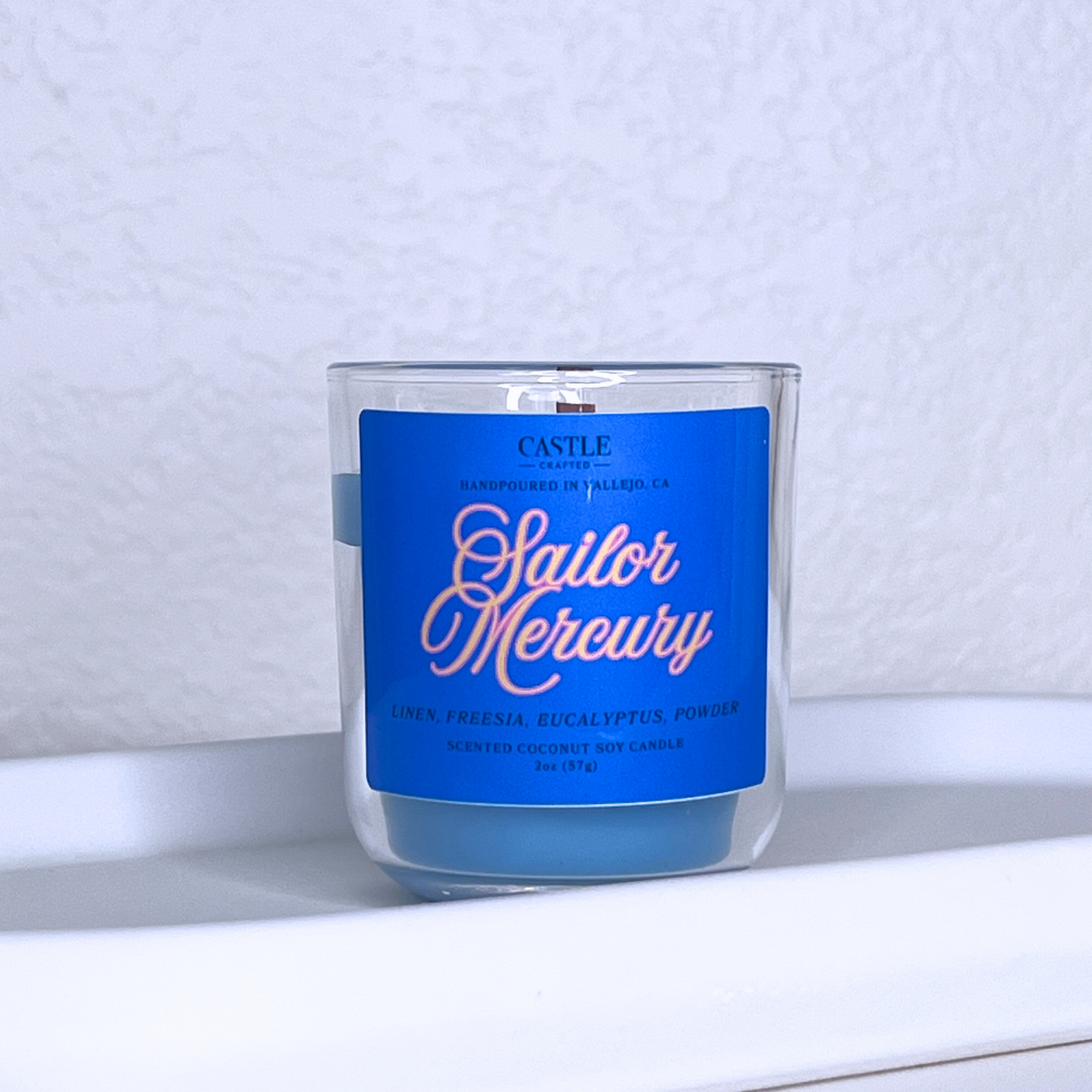 Sailor Mercury - 2oz Candle (Sailor Moon Inspired Collection)