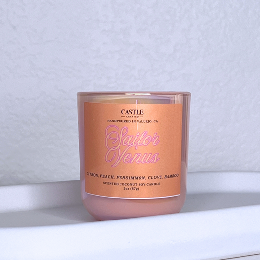 Sailor Venus - 2oz Candle (Sailor Moon Inspired Collection)