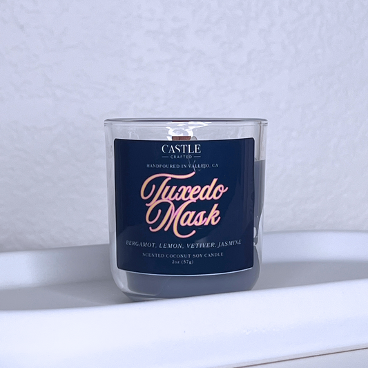 Tuxedo Mask - 2oz Candle (Sailor Moon Inspired Collection)