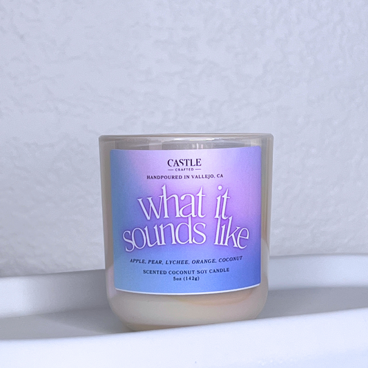 What It Sounds Like - 2oz candle (Kpop Demon Hunters Inspired)